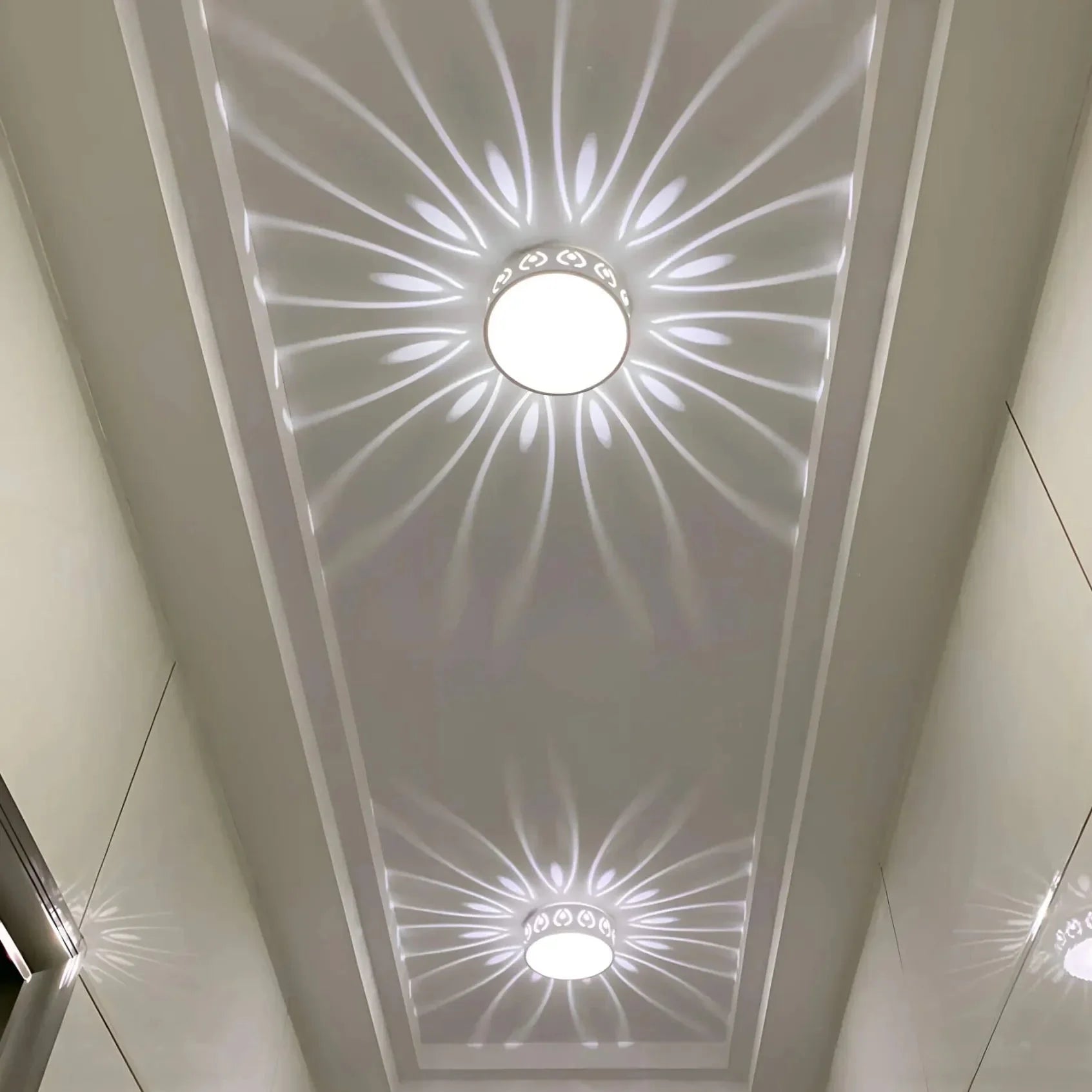 Ceiling Light Crystal Acrylic Integrated LED Warm Or Cool White Hallway Entrance Decorative Surface Mounted Lamp | Thomler