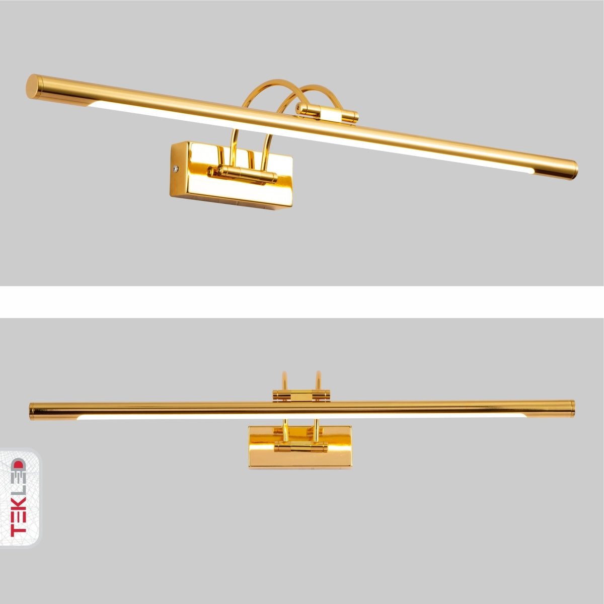 Wall Lamp Aluminium 64.0 cm Gold Mirror And Picture Lighting LED Artwork Display Light | Thomler