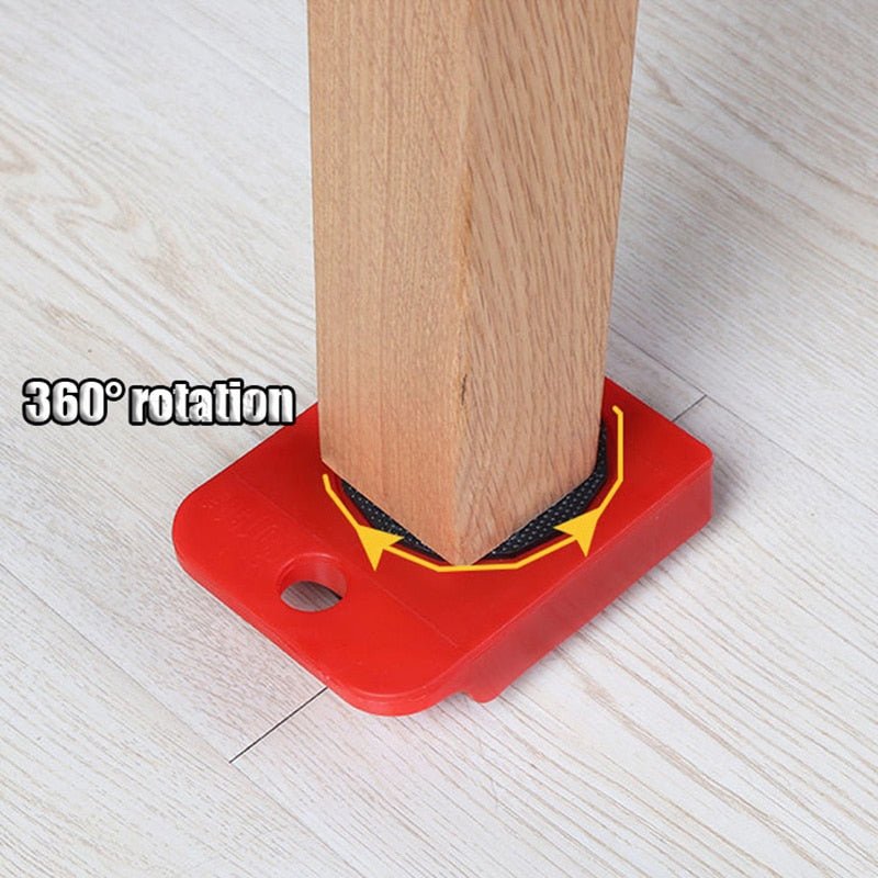 Heavy-Duty Furniture Lifting Dolly Set with Roller Wheels for Sofas Beds Appliances Hardwood Carpet Safe Floor Protection 440 lb Capacity | Thomler