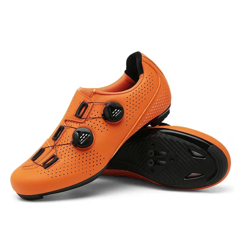 Dual-Dial Cycling Shoes for Road and Mountain Biking – Breathable Synthetic Leather with Rubber Sole for Men and Women | Thomler