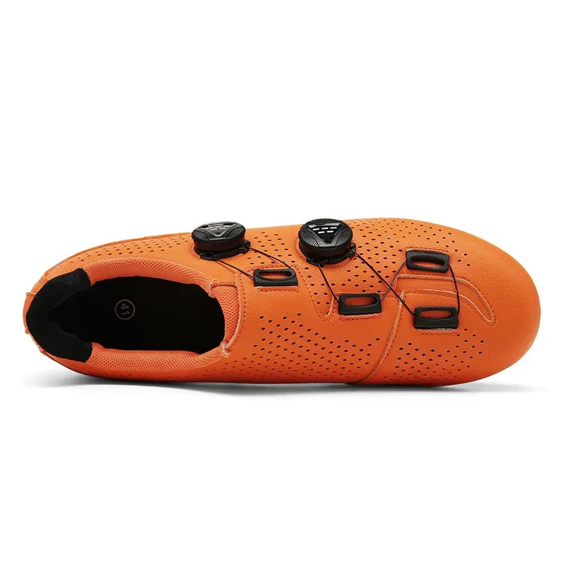 Dual-Dial Cycling Shoes for Road and Mountain Biking – Breathable Synthetic Leather with Rubber Sole for Men and Women | Thomler