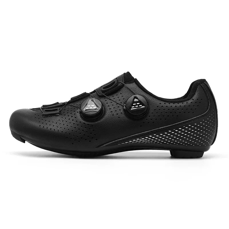 Dual-Dial Cycling Shoes for Road and Mountain Biking – Breathable Synthetic Leather with Rubber Sole for Men and Women | Thomler