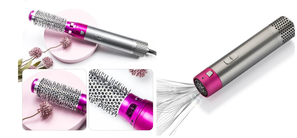 Hair Airstyler Ionic Airflow 1000W Multi Attachment Daily Styling Curling Drying Tool | Thomler