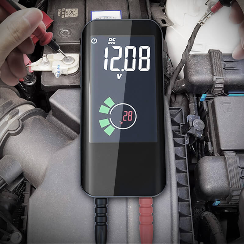 Auto-Ranging Digital Multimeter with Smart Detection & Color LCD Display for Voltage, Current, Resistance & Temperature Testing | Thomler