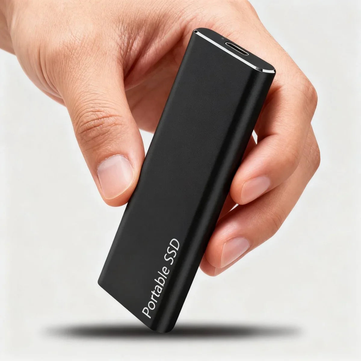 Portable External Hard Drive USB-C with 4TB Storage for PC Mac Laptop Backup Fast Data Transfer Plug & Play Compatible | Thomler