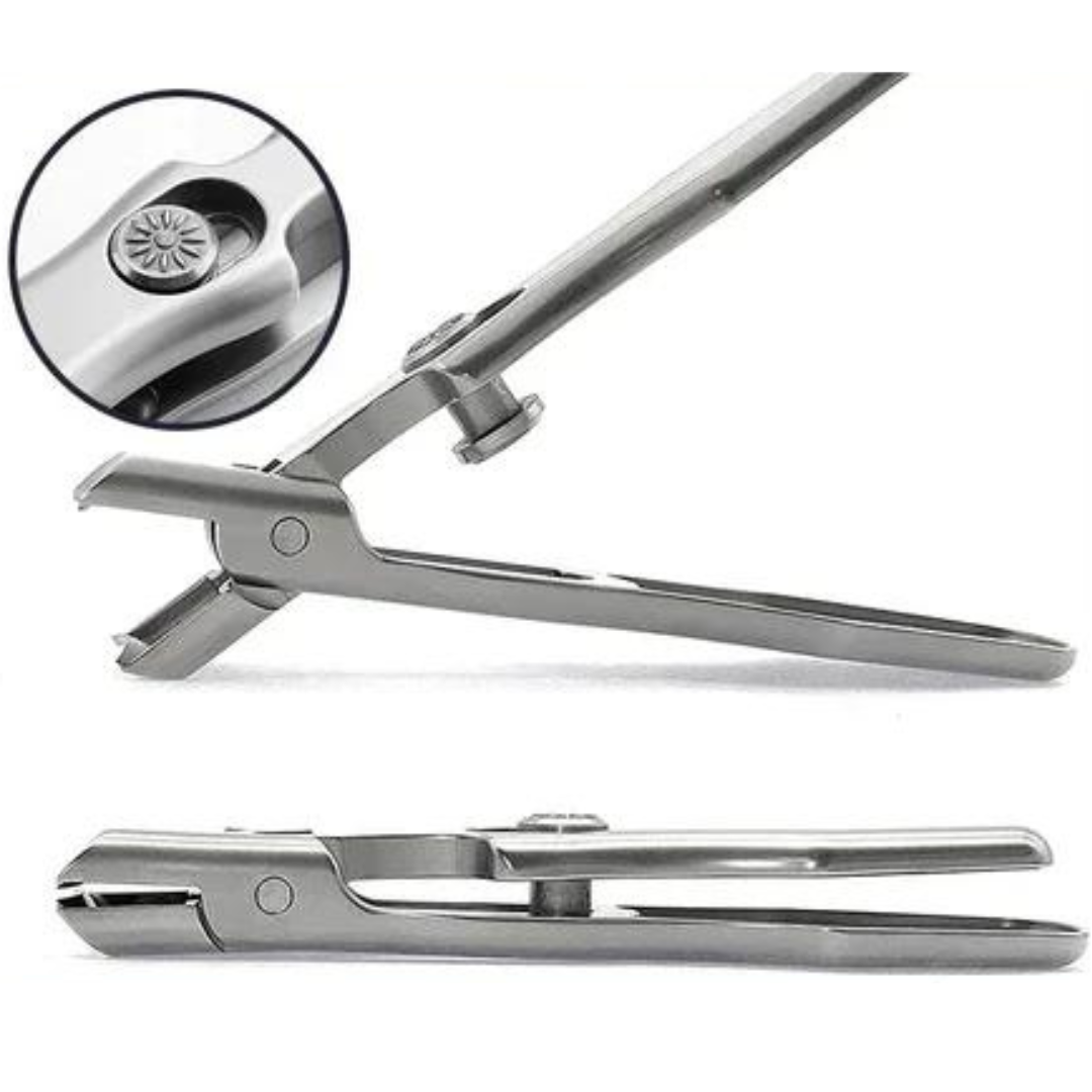 Professional Stainless Steel Nail Clipper Set with Catcher for Thick Nails, Toenails, Fingernails & Pet Claws | Thomler