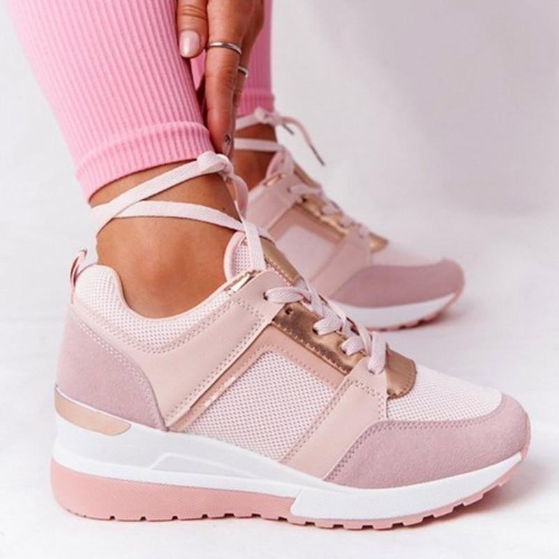 Women's Lightweight Athletic Sneakers – Breathable Mesh, Cushioned Insole, Anti-Slip Sole, Reinforced Heel Support – US Sizes 6–10.5 | Thomler