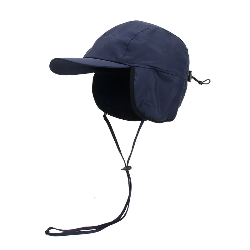 Aviator-Style Cold-Weather Hat with Fleece-Lined Foldable Ear Coverage for Men & Women | Thomler