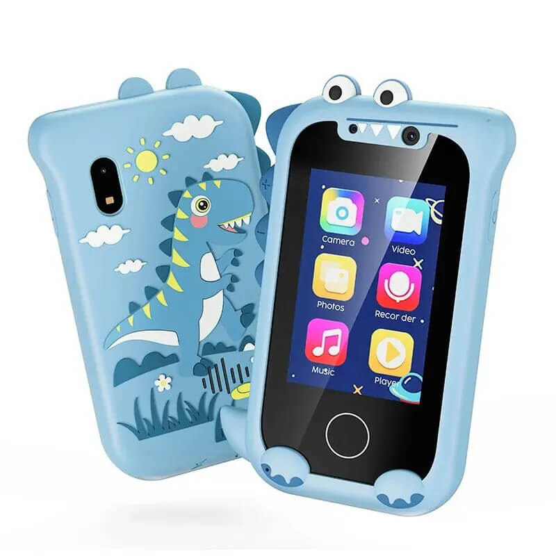 Kids' Touch Screen Play Phone with Dual Cameras, Music Player & Learning Apps – Ages 3-7 | Thomler