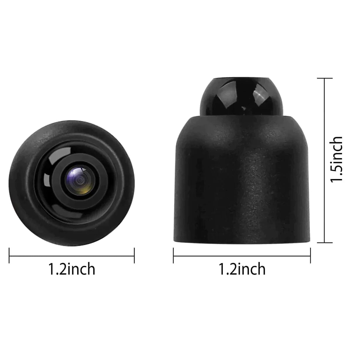 Compact Wi-Fi Security Camera with Infrared Night Vision for Indoor Home Monitoring | Motion Detection Alerts | Live Remote Viewing on Smart | Thomler