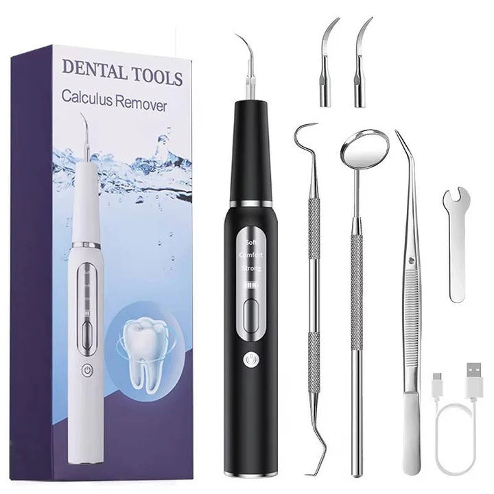 Ultrasonic Dog Teeth Cleaner with LED Light & Auto Gum Sensor for Safe At-Home Pet Dental Care | Thomler