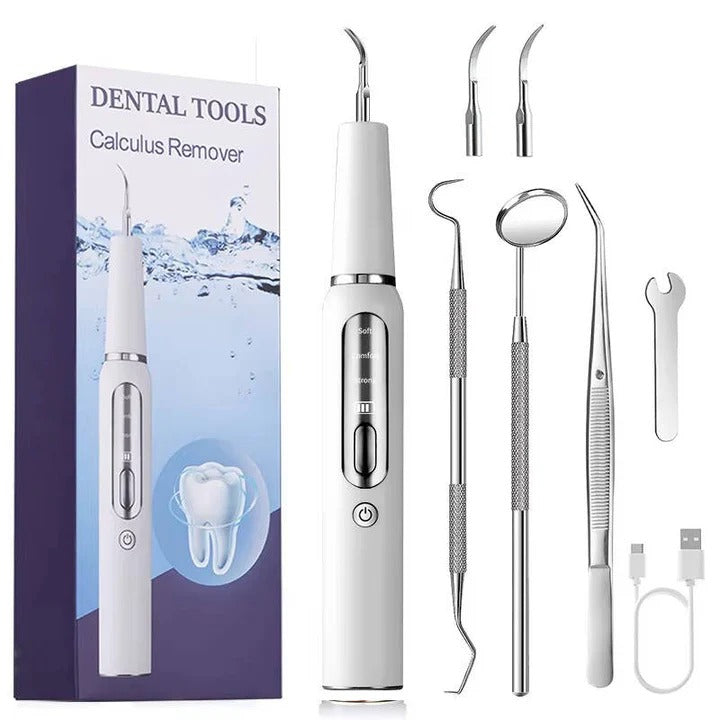Ultrasonic Dog Teeth Cleaner with LED Light & Auto Gum Sensor for Safe At-Home Pet Dental Care | Thomler