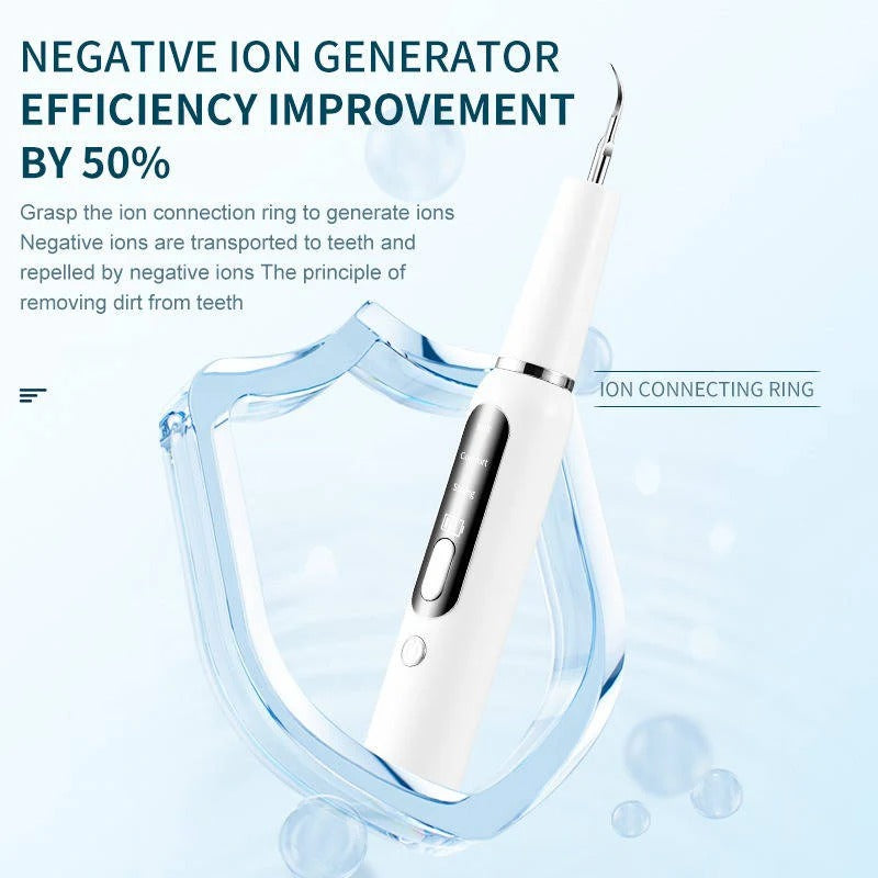 Ultrasonic Dog Teeth Cleaner with LED Light & Auto Gum Sensor for Safe At-Home Pet Dental Care | Thomler