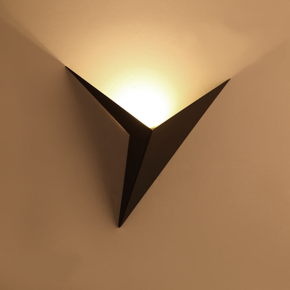 Triangle LED Wall Light Modern Geometric Sconce Nordic Home Lighting Fixture Adjustable Color | Thomler