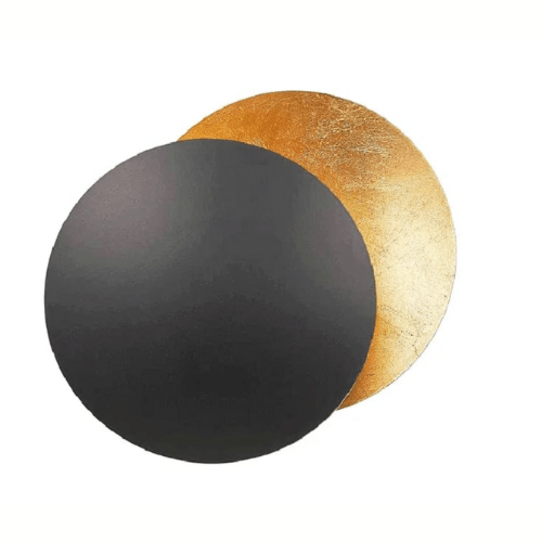 Wandlamp Zonsverduistering Draaibaar Metaal Goud Art Deco LED | Sansoti