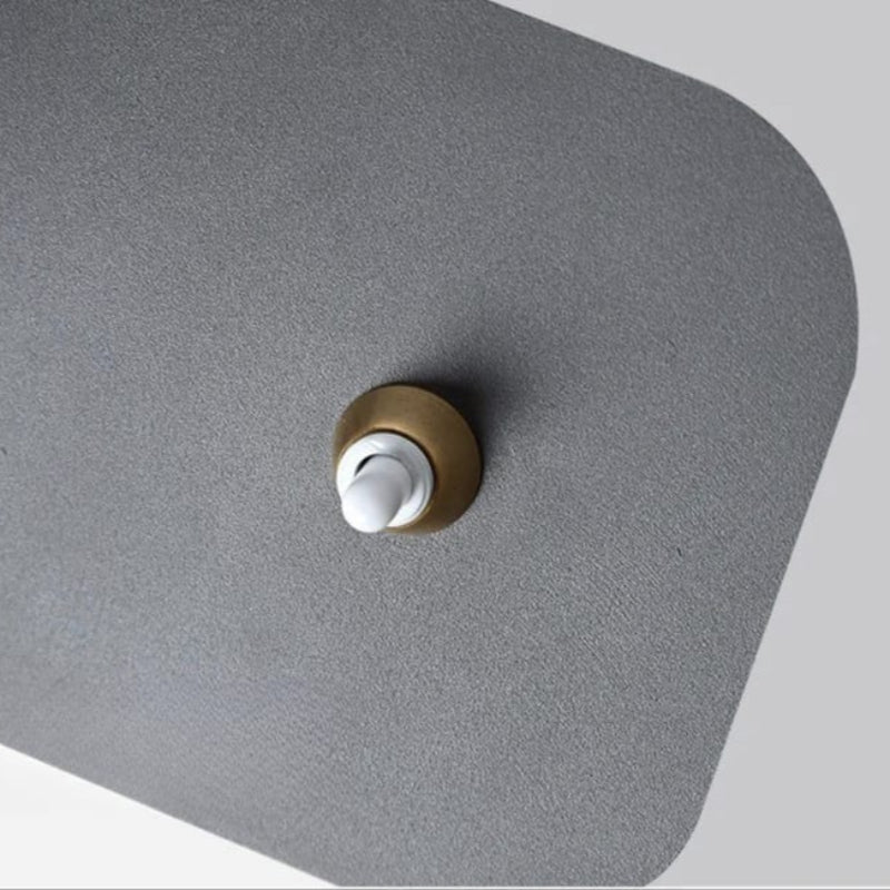 Adjustable Wall Light with Rotating Shade & Integrated Switch – Wood & Metal Fixture for Bedroom, Hallway, Reading | Thomler