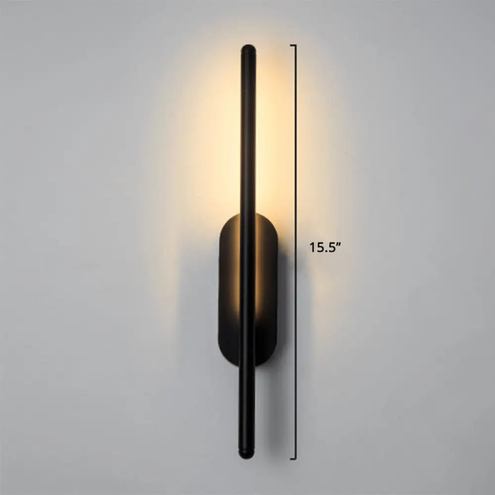 Adjustable LED Wall Sconce Light for Bedroom & Hallway - Swivel Arm Design, Acrylic Diffuser, Aluminum Finish - Modern Vertical Fixture | Thomler