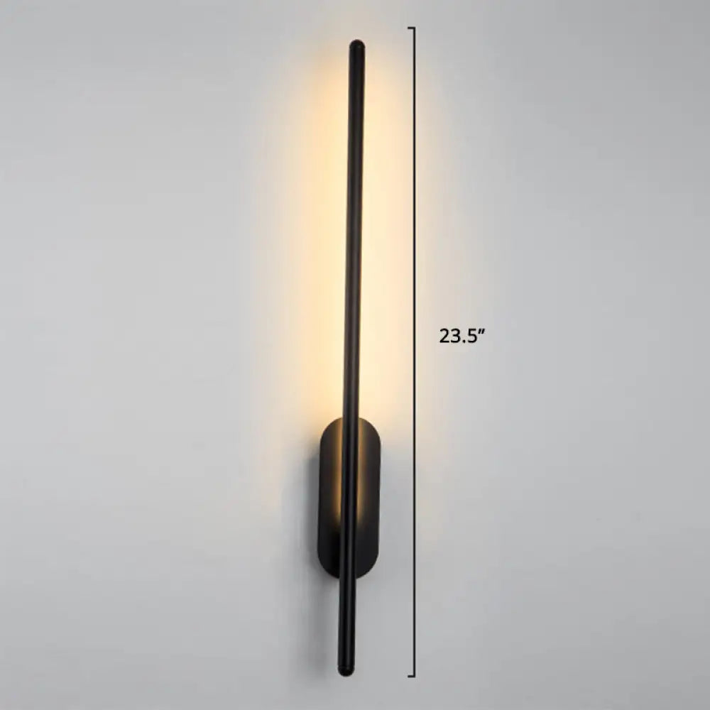 Adjustable LED Wall Sconce Light for Bedroom & Hallway - Swivel Arm Design, Acrylic Diffuser, Aluminum Finish - Modern Vertical Fixture | Thomler