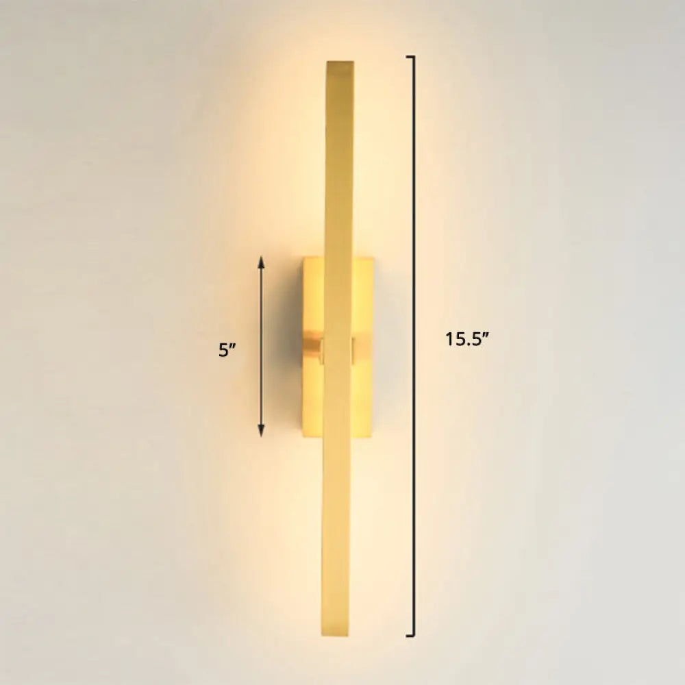 Adjustable LED Wall Sconce Light for Bedroom & Hallway - Swivel Arm Design, Acrylic Diffuser, Aluminum Finish - Modern Vertical Fixture | Thomler