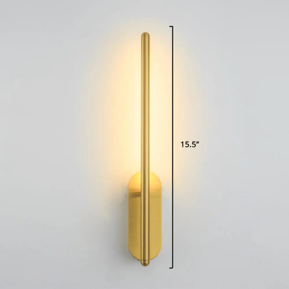 Adjustable LED Wall Sconce Light for Bedroom & Hallway - Swivel Arm Design, Acrylic Diffuser, Aluminum Finish - Modern Vertical Fixture | Thomler