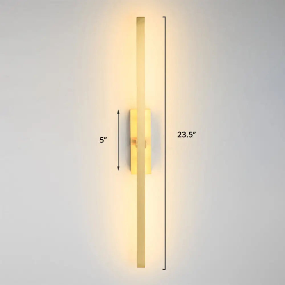 Adjustable LED Wall Sconce Light for Bedroom & Hallway - Swivel Arm Design, Acrylic Diffuser, Aluminum Finish - Modern Vertical Fixture | Thomler