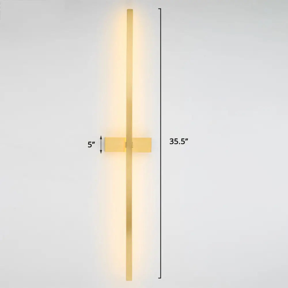 Adjustable LED Wall Sconce Light for Bedroom & Hallway - Swivel Arm Design, Acrylic Diffuser, Aluminum Finish - Modern Vertical Fixture | Thomler