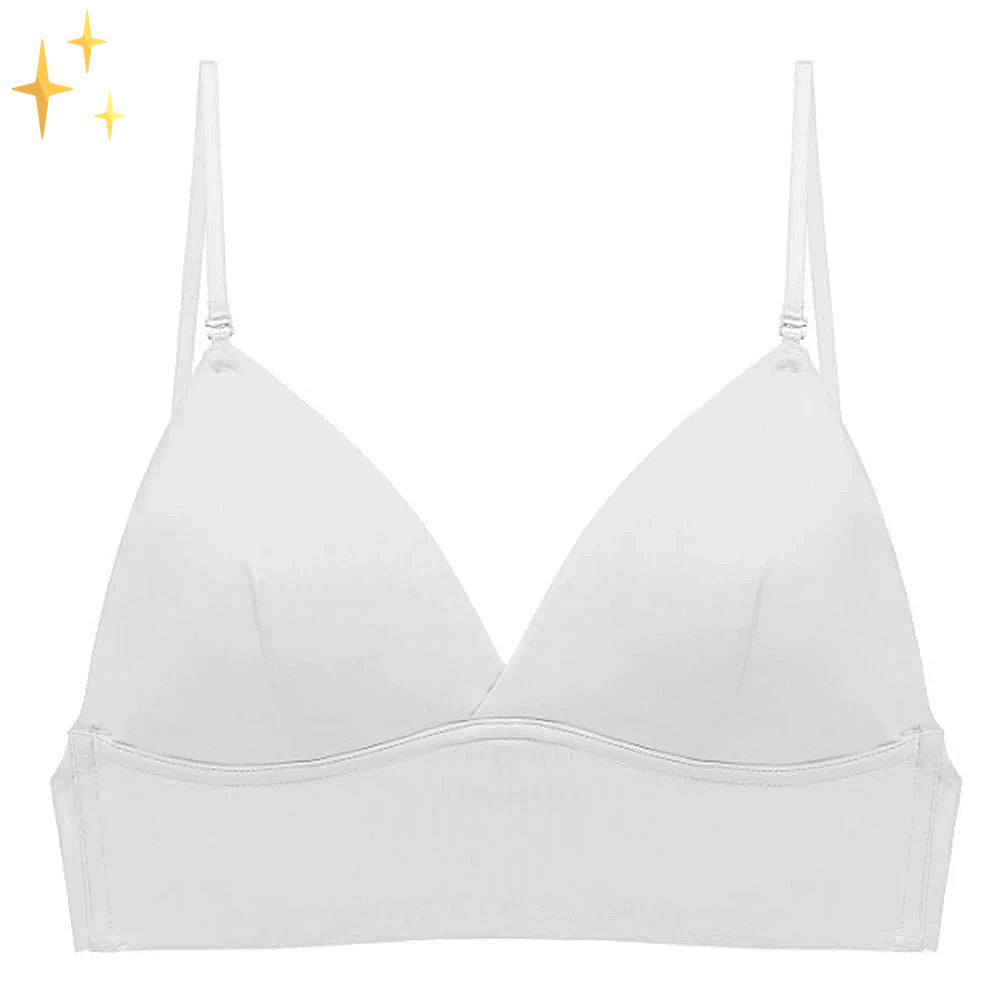 Wireless Lift Bra for Backless Dresses & Halter Tops – Invisible Nude Underwire-Free Push-Up with Adjustable Straps for Women | Thomler