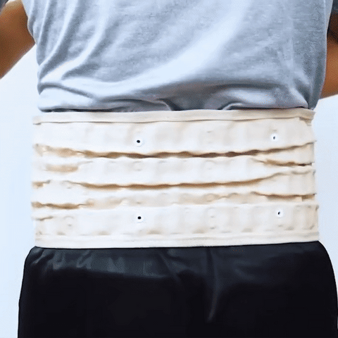 Lumbar Traction Brace for Lower Back Pain Relief – Inflatable Spinal Decompression Device for Men & Women | Thomler
