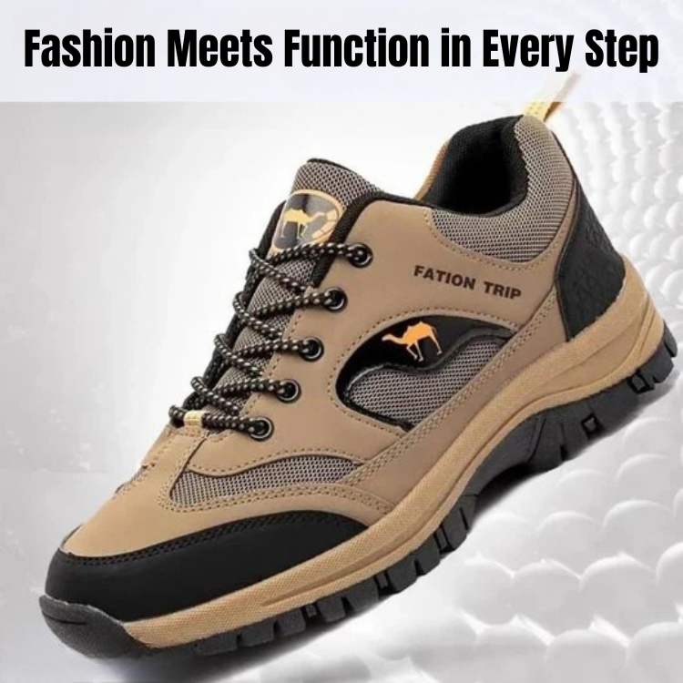 Supportive Hiking Sneakers for Men & Women – Cushioned Sole Trail Walking Shoes with Arch Support for Outdoor Adventures | Thomler