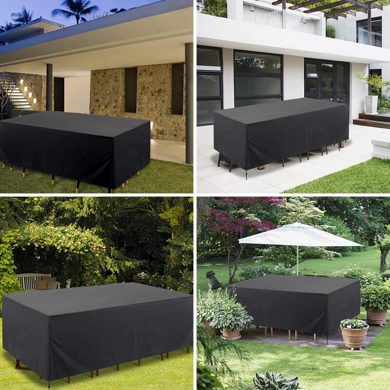 All-Weather Patio Furniture Cover – Heavy-Duty Waterproof Protector for Outdoor Sofas, Tables & Chairs | Thomler