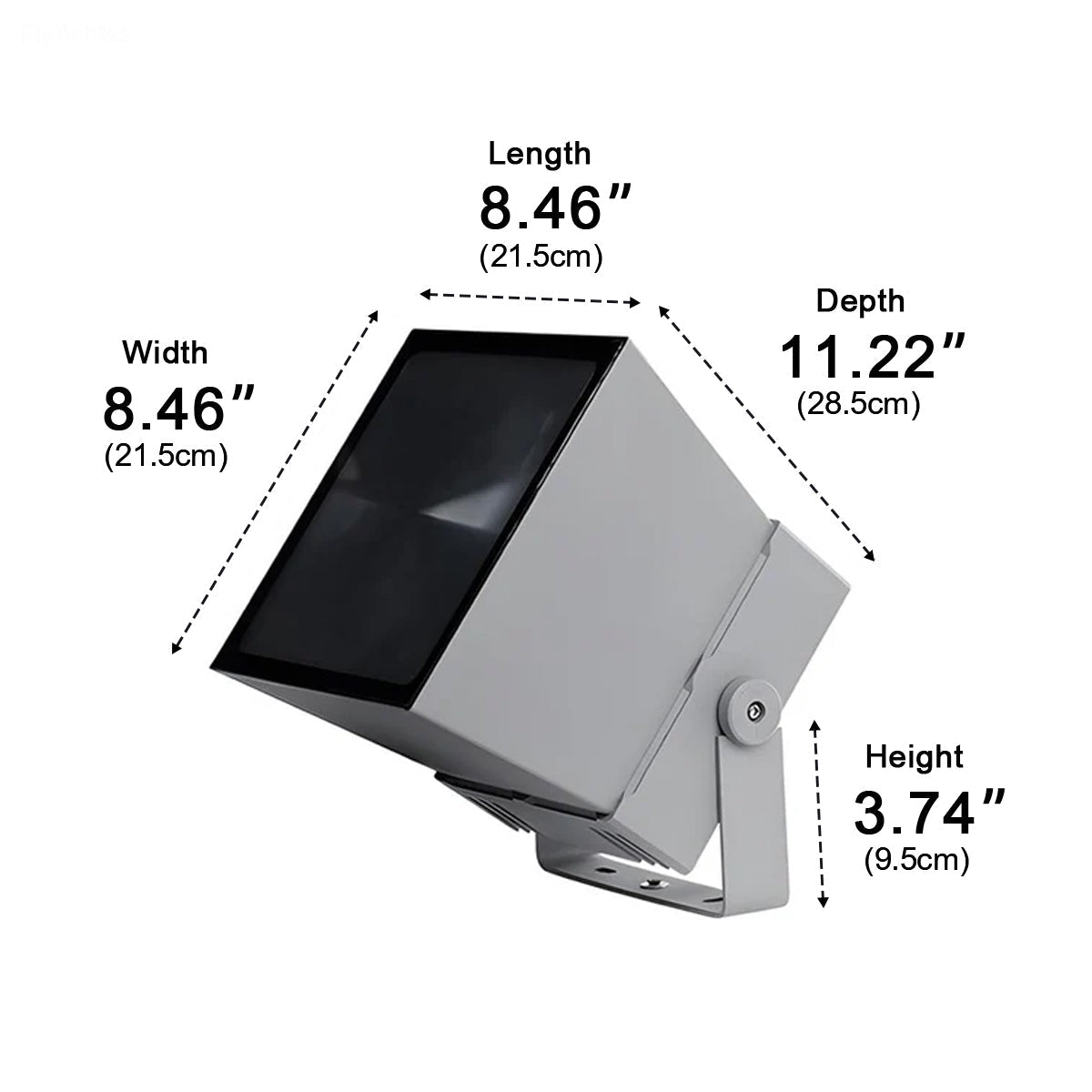 Color-Changing LED Uplight for Trees & Gardens – Weatherproof Aluminum Flood Light with RGB Controls | Thomler