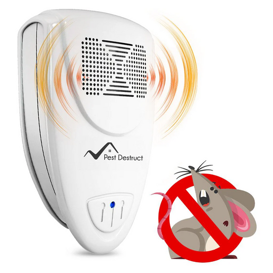 Electronic Pest Deterrent Device for Rodents and Insects – Plug-In Sonic Wave Technology for Homes Up to 800 sq ft – Safe Around Pets and Ch | Thomler