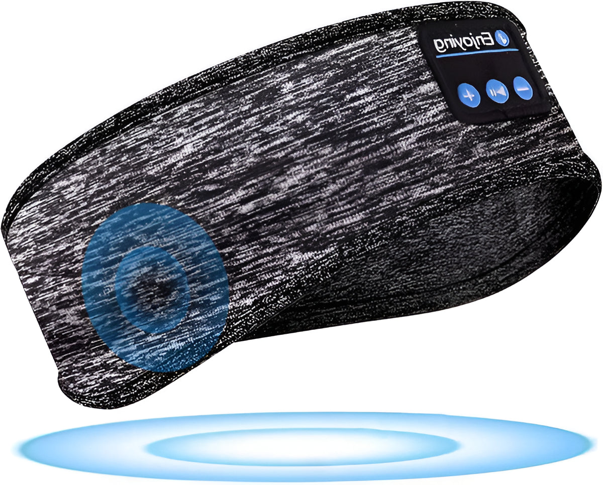 Bluetooth Sleep Headband with Built-In Speakers – Soft Wireless Headphones for Restful Sleep, Workouts & Running | Thomler