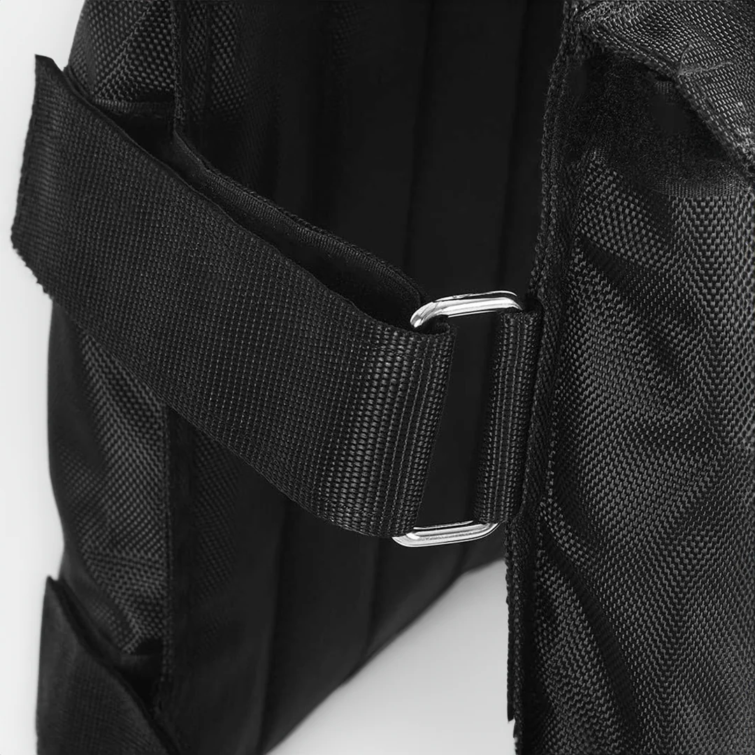 Adjustable Weighted Vest for Strength Training & Cardio Up to 110 lb Load Capacity with Removable Weight Plates for CrossFit Running | Thomler