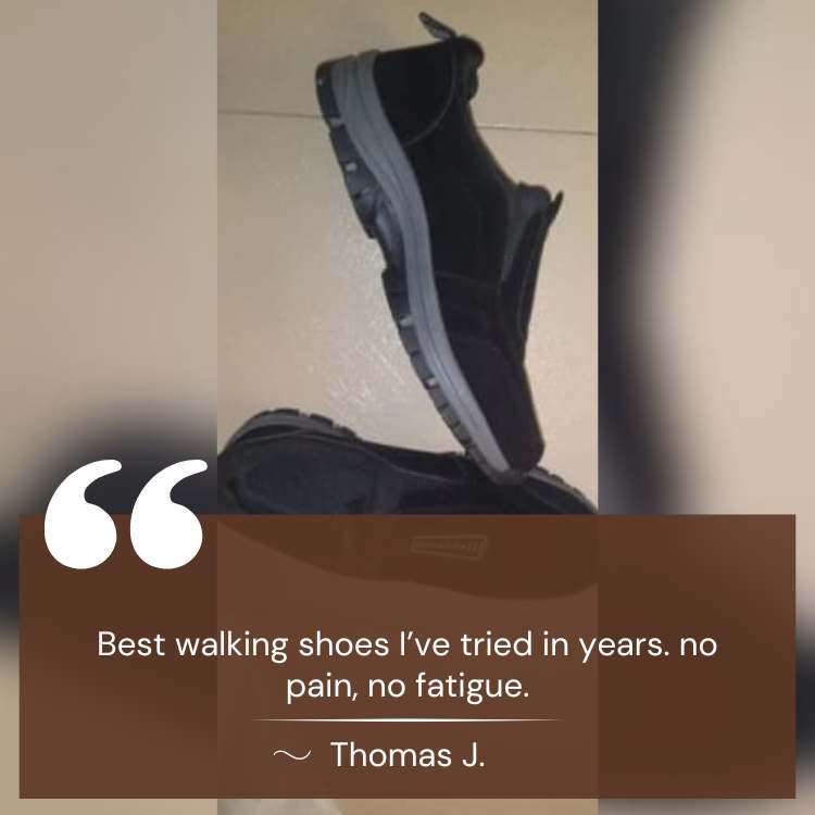 Ergonomic Cushioned Walking Sneakers with Flexible Sole for All-Day Comfort & Joint Support | Women's Lightweight Casual Shoes | Thomler