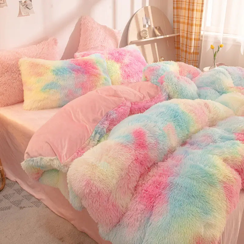 Ultra-Soft Sherpa Fleece Comforter Set – Plush Cloud-Like Warmth for Winter Nights | Thomler
