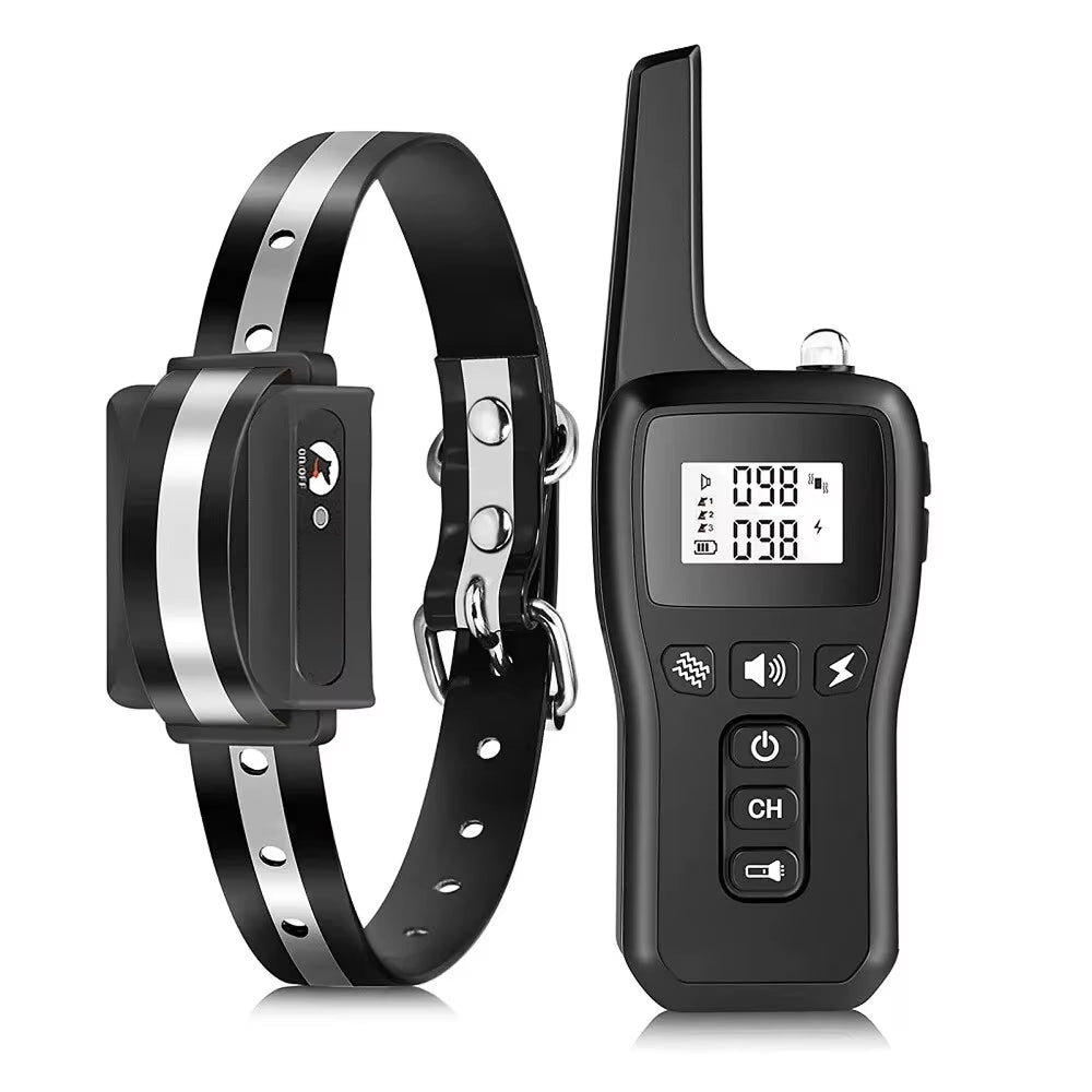 Remote Dog Training Collar with Sound, Vibration & Correction – 3300 ft Range, Waterproof, Rechargeable for Small to Large Dogs 4-120 lb | Thomler