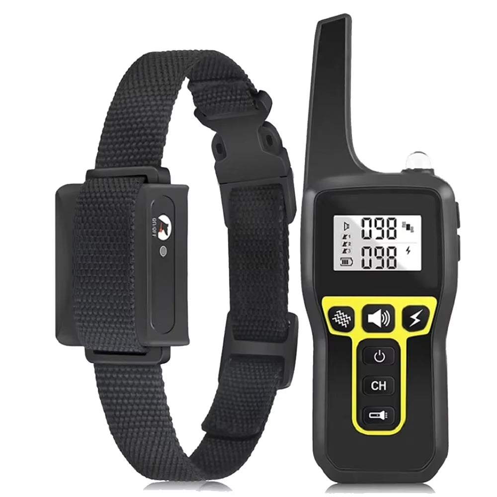 Remote Dog Training Collar with 3 Correction Modes, 3280 ft Range, Waterproof Rechargeable E-Collar for Small to Large Dogs 4-120 lbs | Thomler