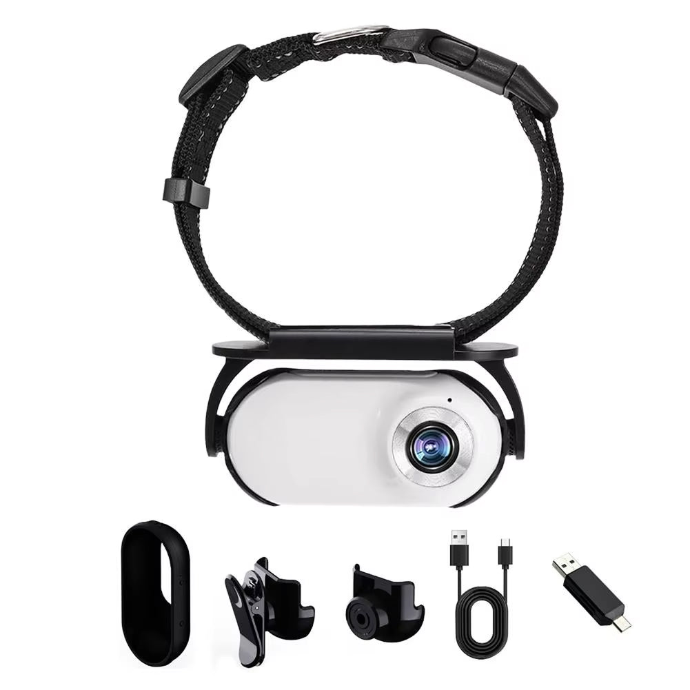 HD Pet Camera Collar for Cats – 1080P Video Recording with 4-Hour Battery & Wide-Angle Lens | Thomler