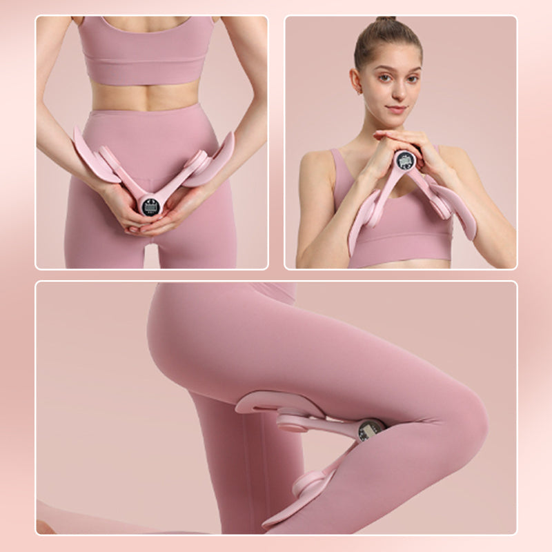 Inner Thigh Exerciser with Digital Counter – Adjustable Resistance Toner for Legs, Glutes & Core – Home Fitness Equipment | Thomler