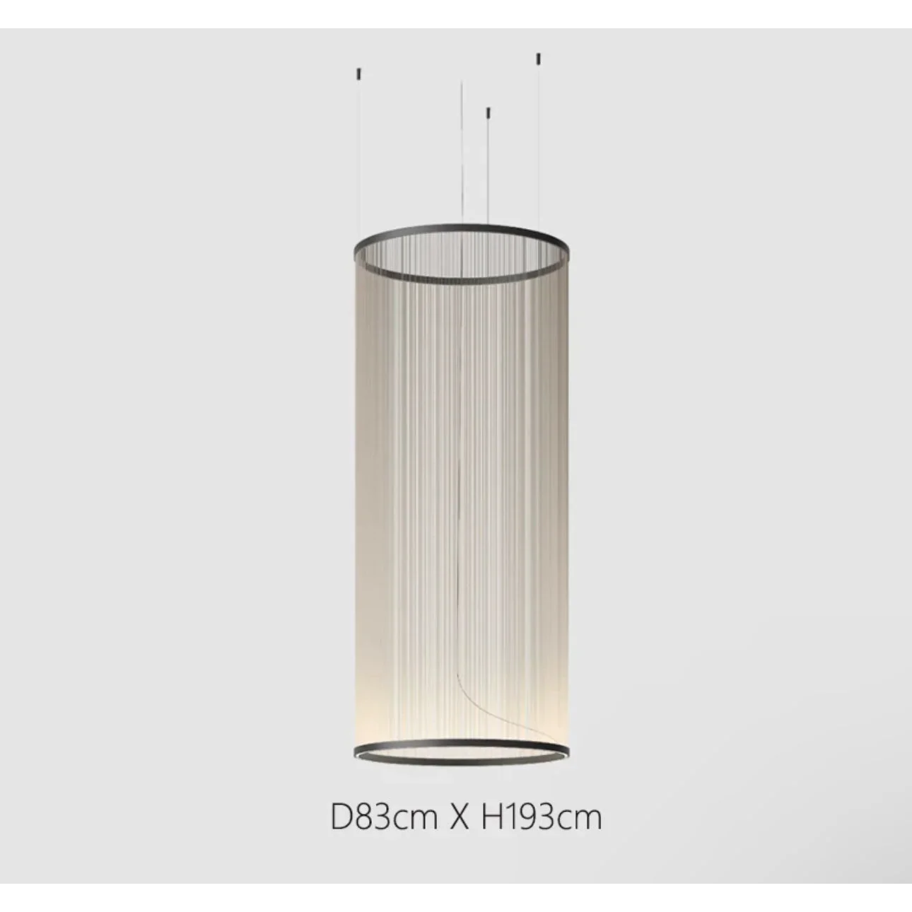 Pendant Light Fabric Shade Multi Pendant Cluster Hanging Dining Room Kitchen Island Ceiling Light | Thomler