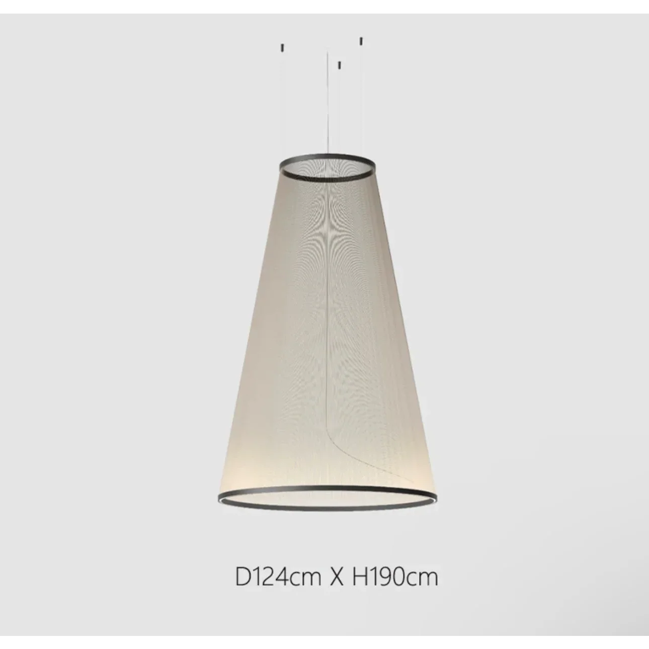 Pendant Light Fabric Shade Multi Pendant Cluster Hanging Dining Room Kitchen Island Ceiling Light | Thomler