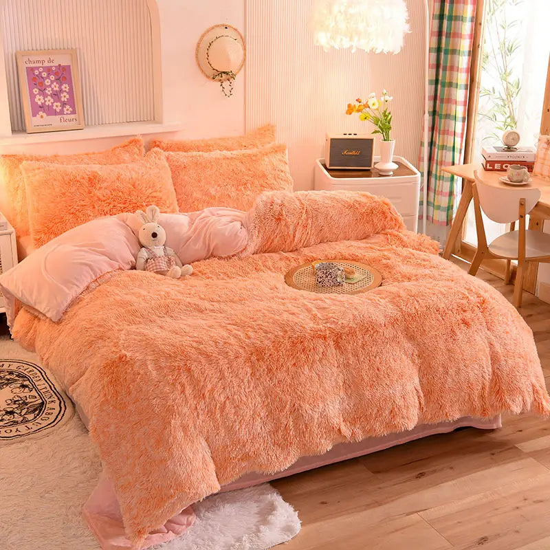 Ultra-Soft Sherpa Fleece Comforter Set – Plush Cloud-Like Warmth for Winter Nights | Thomler