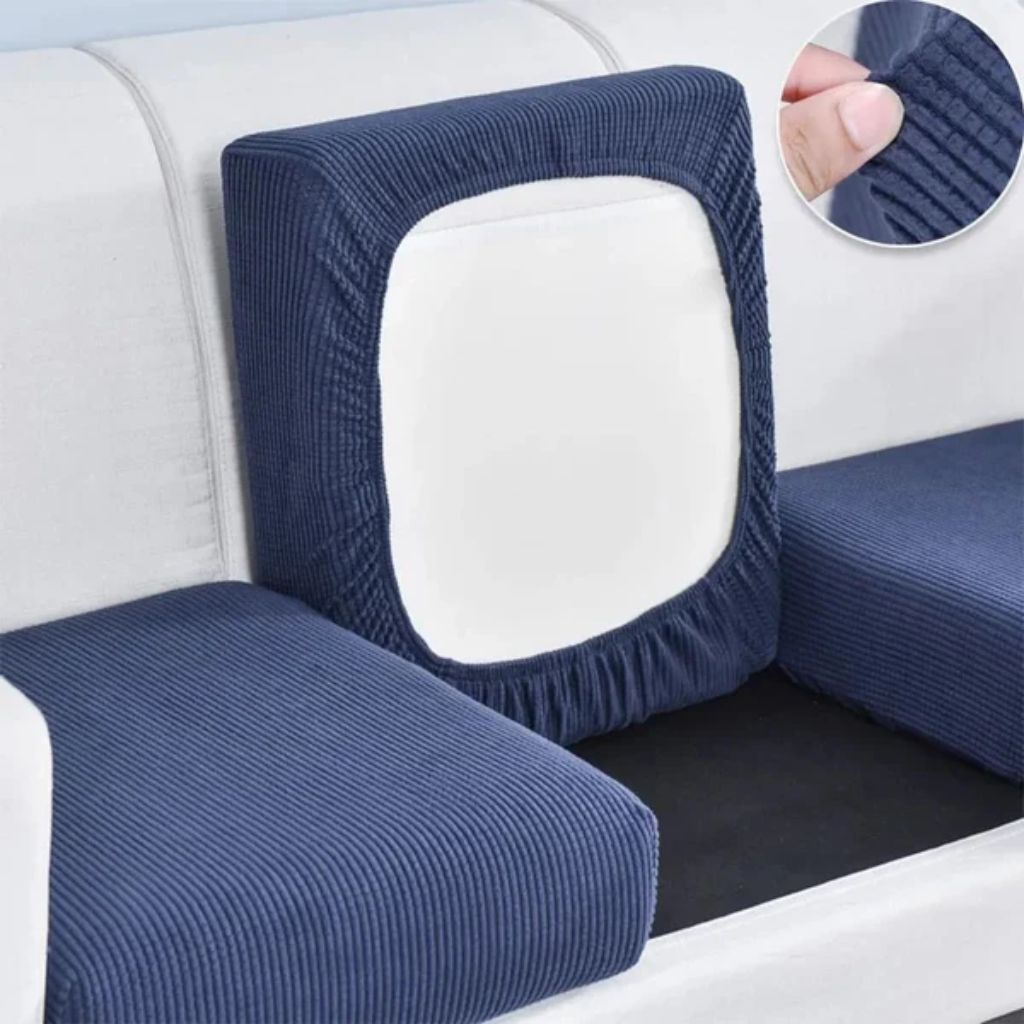 Stretchable Couch Slipcover for Pets – Machine Washable Furniture Protector for Living Room Sofas, Armchairs & Sectionals – 1-4 Seat | Thomler