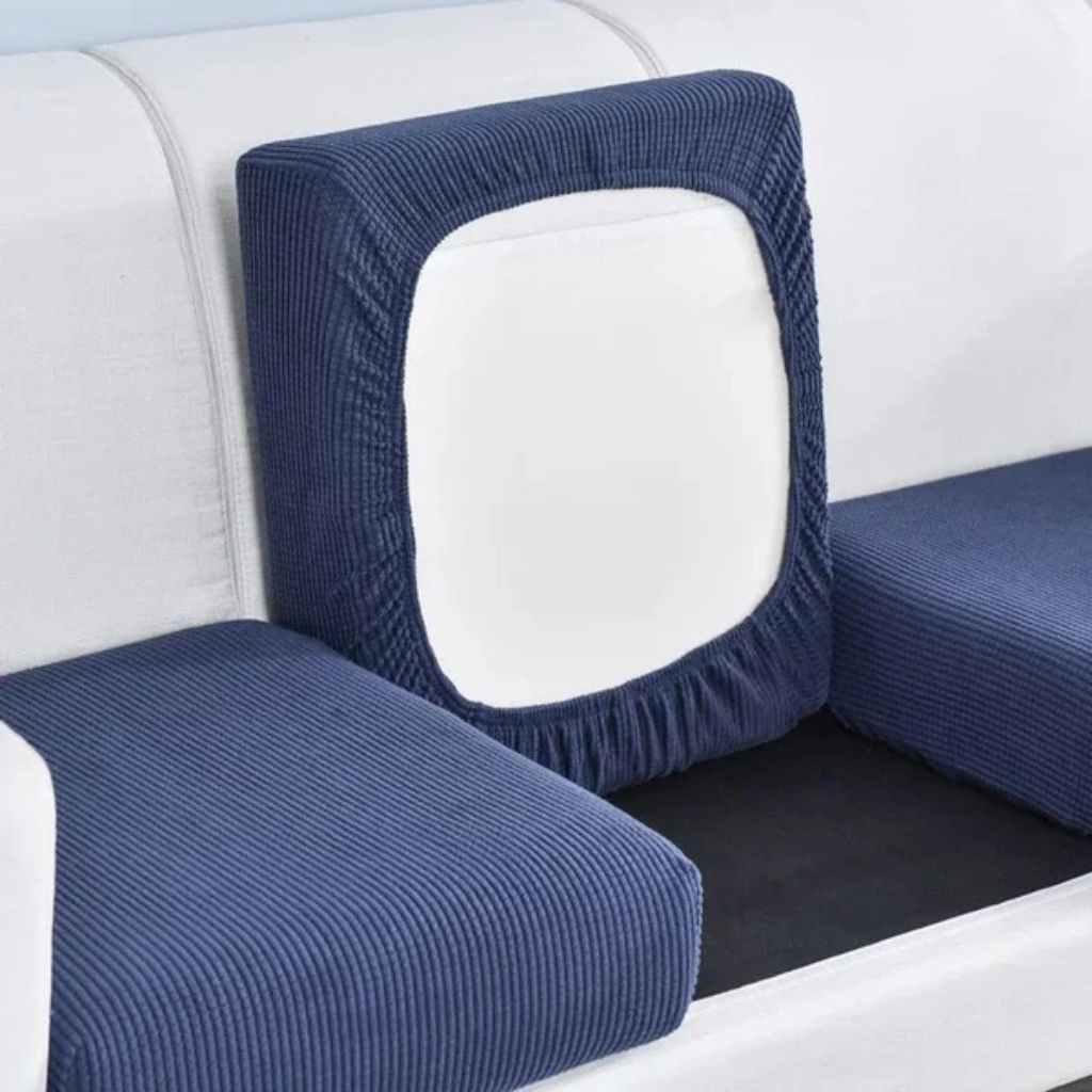Stretchable Couch Slipcover for Pets – Machine Washable Furniture Protector for Living Room Sofas, Armchairs & Sectionals – 1-4 Seat | Thomler