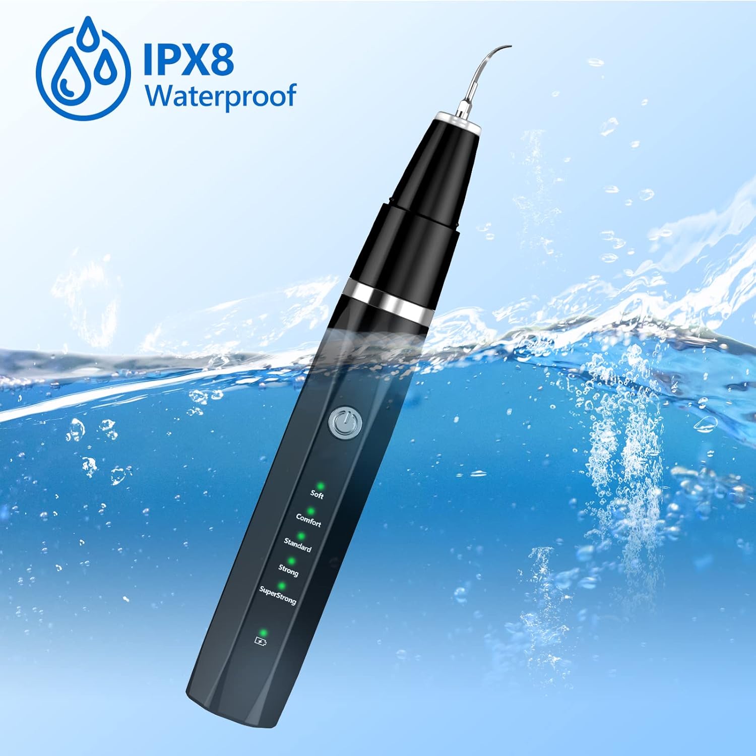 Ultrasonic Dog & Cat Dental Scaler for Home Use – Rechargeable Pet Tooth Cleaning Tool for Tartar & Plaque | Thomler