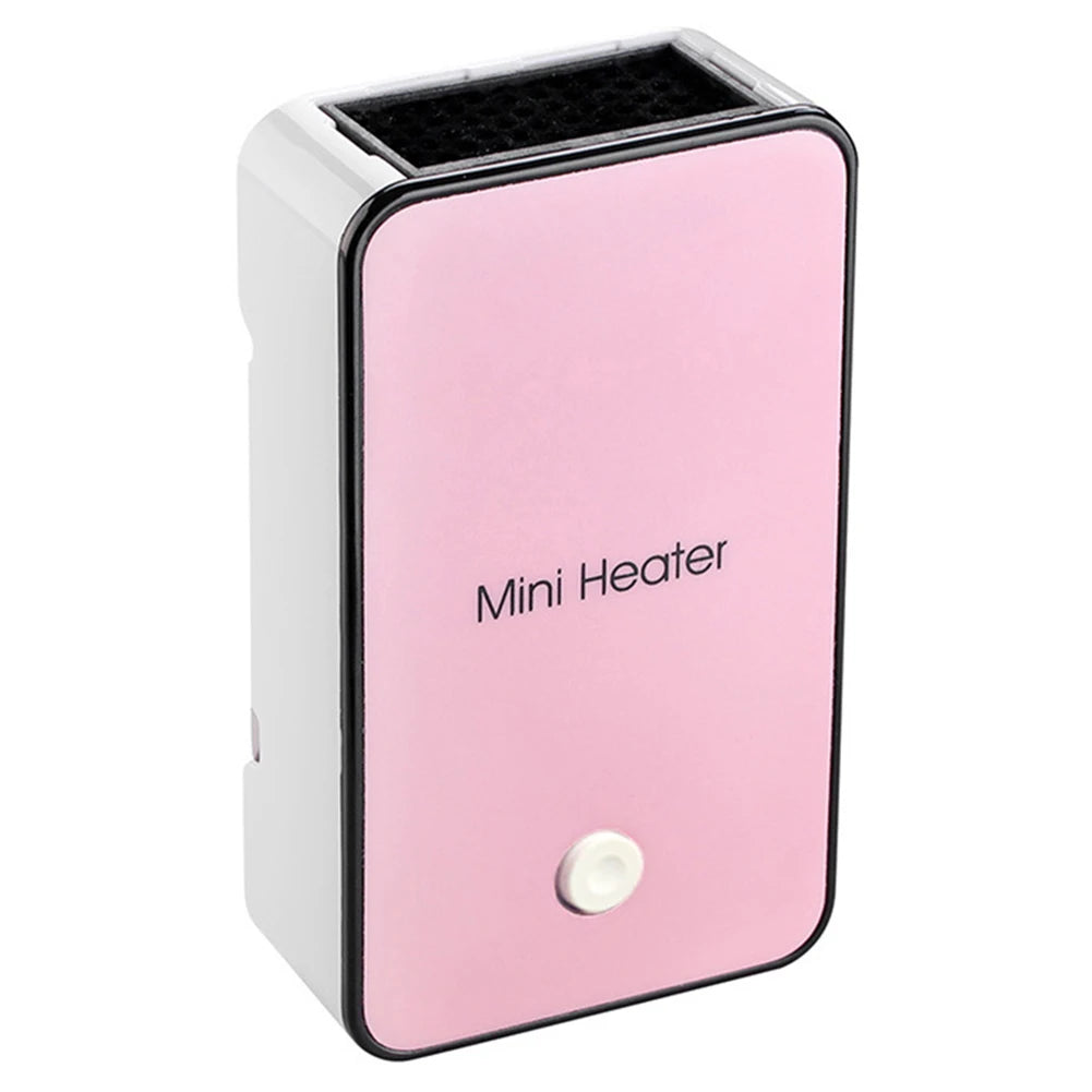 Desktop Personal Space Warmer with Overheat Safety – Compact 50W Fan Heater for Desk, Bedroom & Dorm – Adjustable Angle PTC Ceramic | Thomler