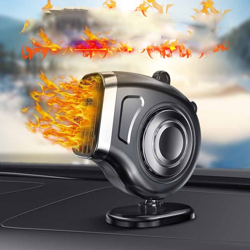 12V Car Heater & Defroster Fan with Rotating Mount – Dual Climate Control | Thomler