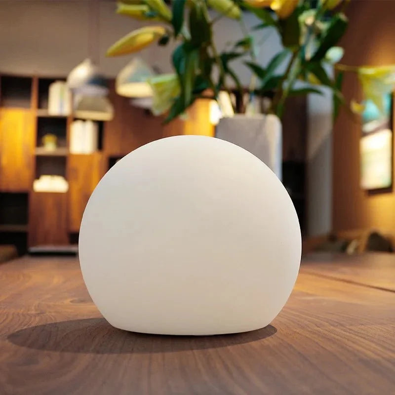 Rechargeable LED Orb Lamp with Remote Control – 16-Color Mood Light for Bedroom, Living Room & Office | Thomler
