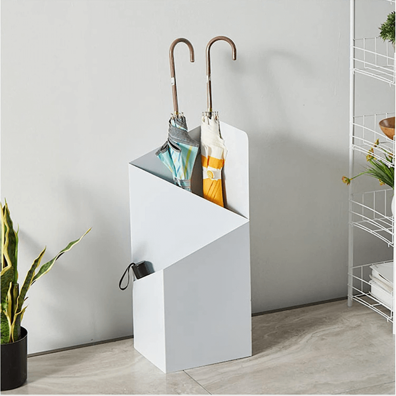 Umbrella Stand Metal 50.0 cm Red Hallway Entrance Storage Rack Modern Scandinavian Wet Umbrella Holder Organiser | Thomler